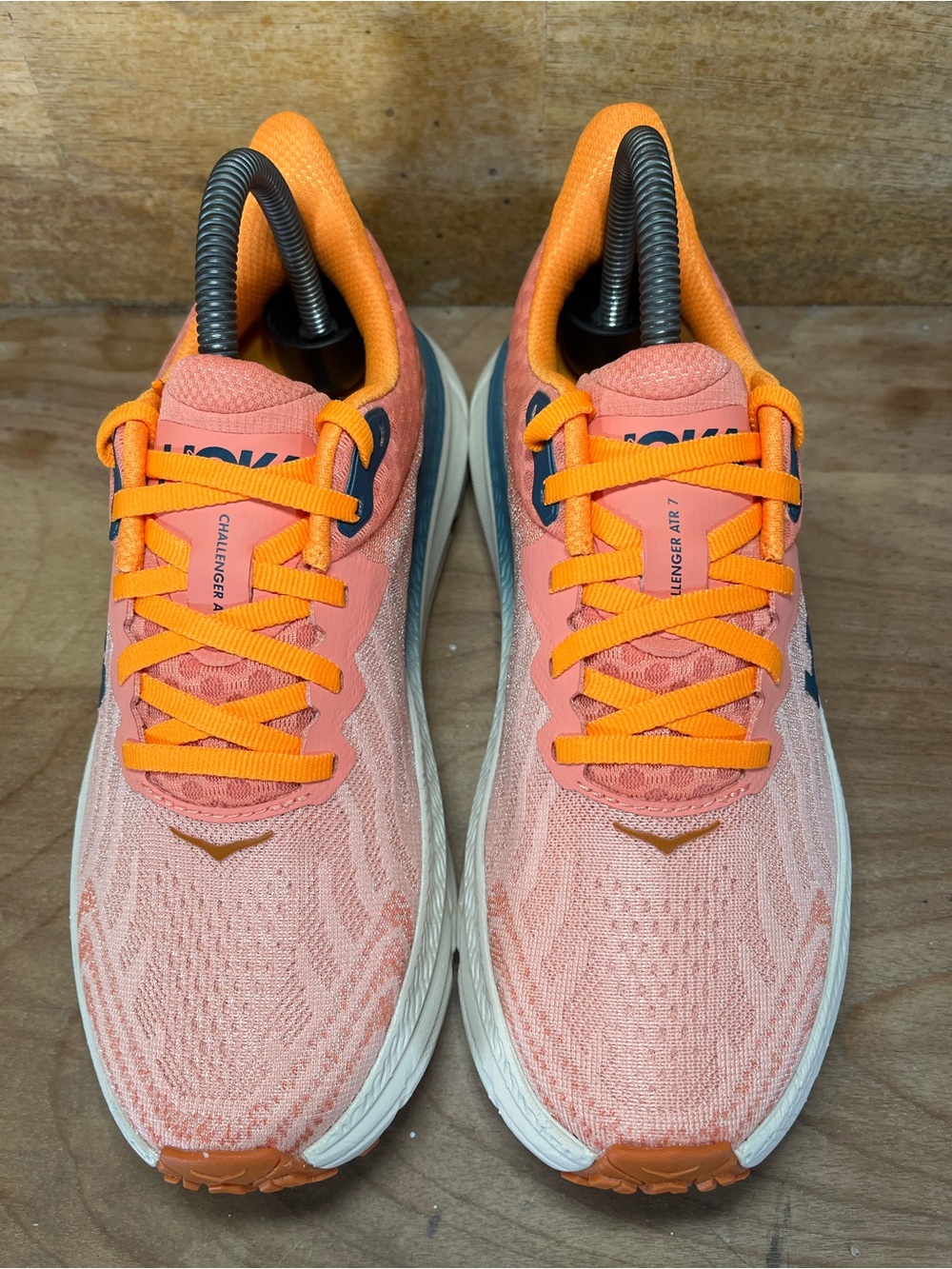 NEW Hoka One One Challenger ATR 7 Womens Sz 6.5 Trail Running Shoes Pink Orange - Picture 3 of 10